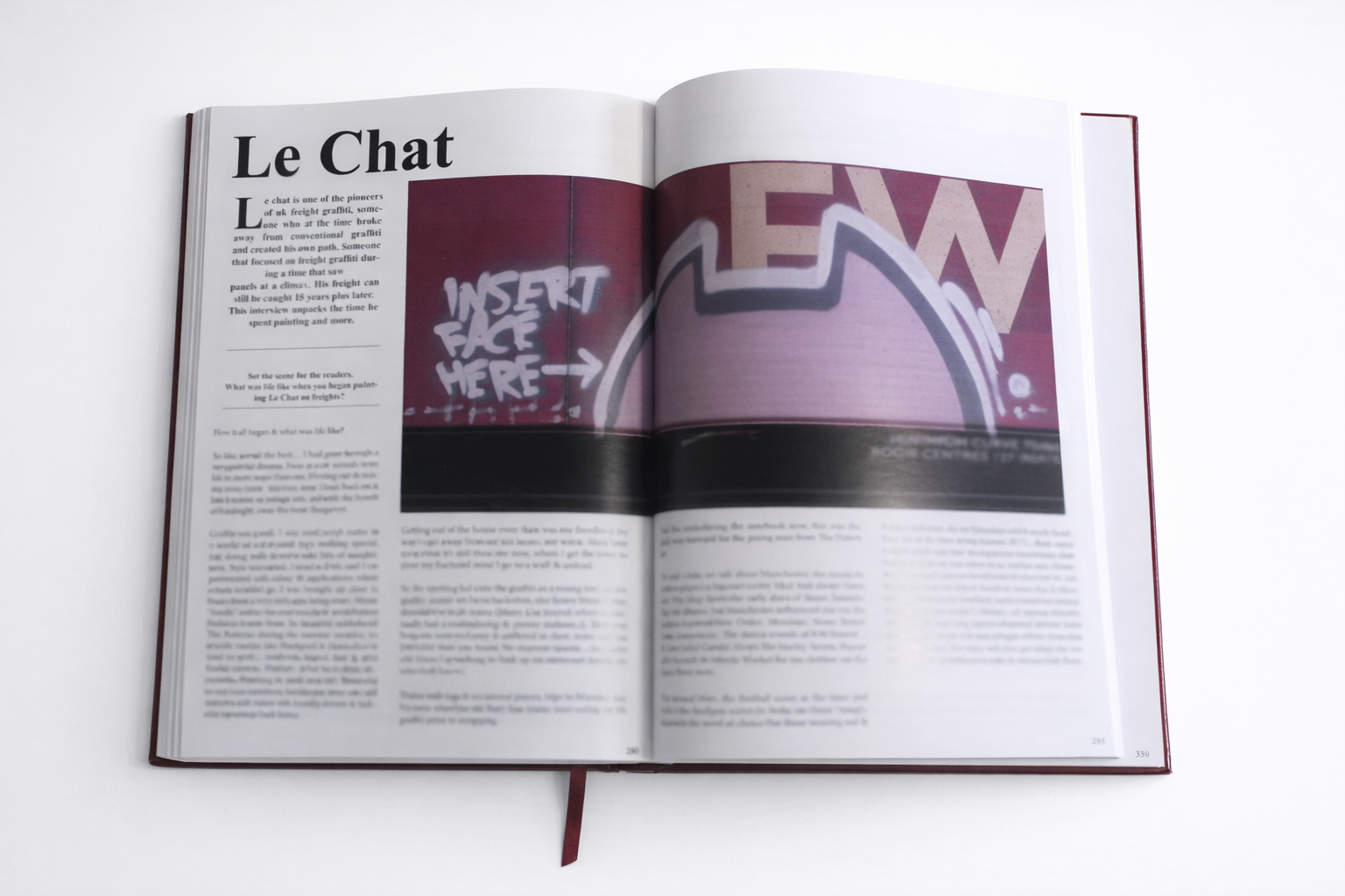 Faded Movement Book